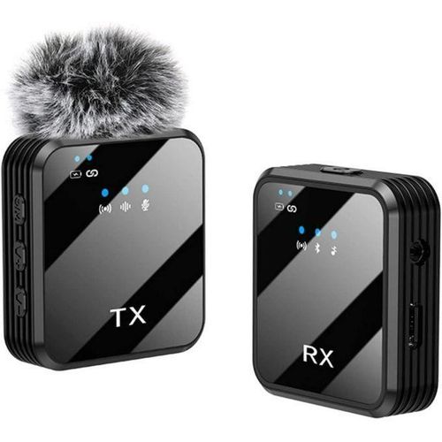Micro-Cravate Double F11 -2 Sans Fil, Réduction De Bruits - Original 3 en 1