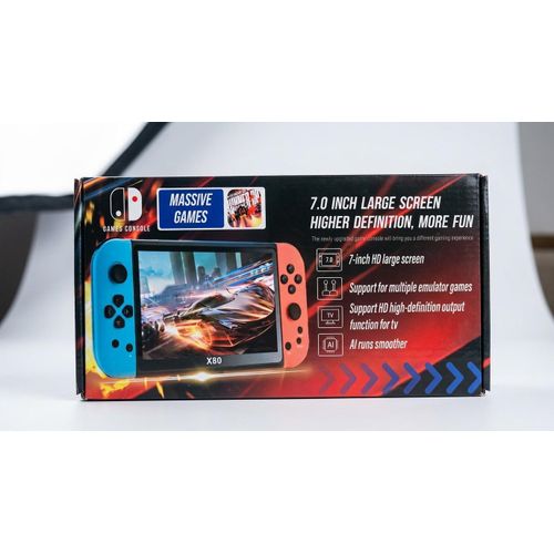 Console Portable X80 – Écran HD 7’’