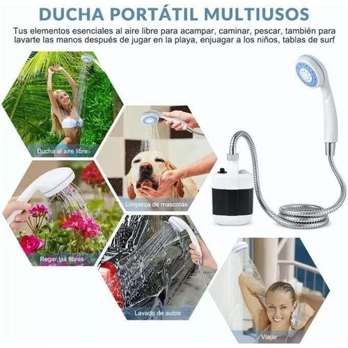 Super Pompe De Douche De Camping ABS Avec Batterie électrique Pour Une Utilisation En Extérieur
