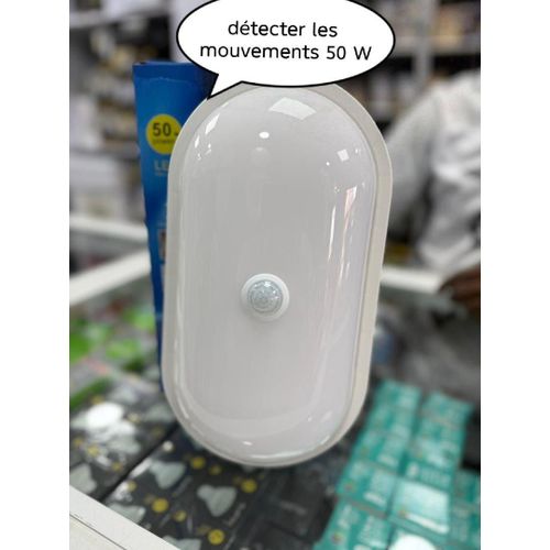Détecteur de Mouvement Infrarouge Extérieur Étanche – Installation Murale ou Plafond