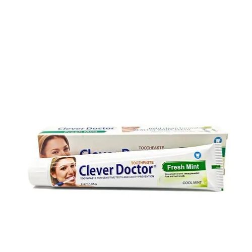 Lot de 3 pâte Dentifrice fraîcheur menthe pour hygiène bucco-dentaire