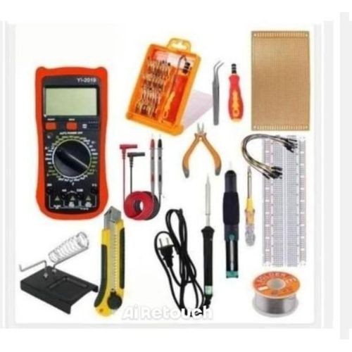 Kit ÉLECTRONIQUE avec MULTIMÈTRE