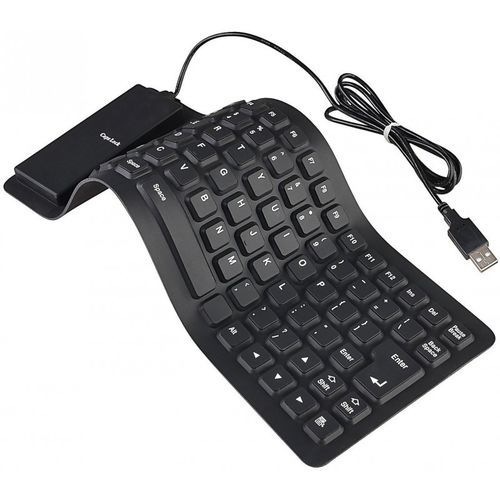 Clavier Pliable En Silicone, Pour Ordinateur