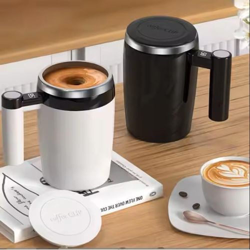 Tasse Isotherme à Mélange Automatique - Acier Inox - Écran Digital