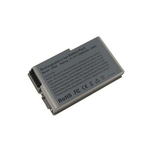 Batterie PC Compatible Dell D600 Inspirons 500M 510M 600M, Latitude 500M 600M D500 D505 D510 510 HG