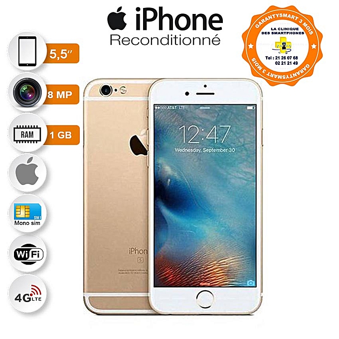 Apple IPhone 6 Plus - 5.5" - 1Go RAM - 16Go ROM - 12 Mpx ...