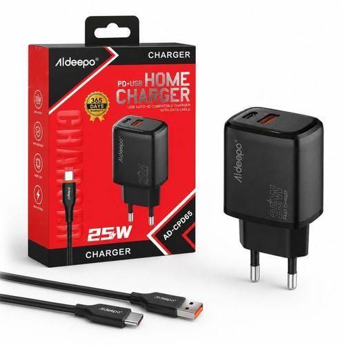 Chargeur Secteur Rapide Aldeepo 25W AD-CPD65