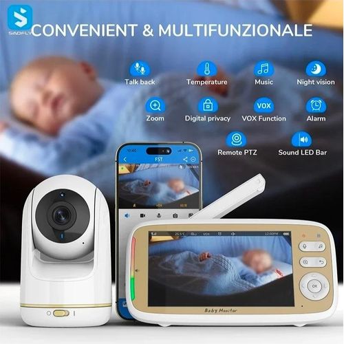 Baby Phone Moniteur pour bébé