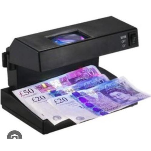 DÉTECTEUR DE FAUX BILLETS – DÉCOUVRE LES FAUX EN 1 SECONDE SEULEMENT - PROTÈGE TON ARGENT - NOIR