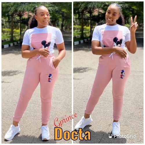 Chic Complet Rose Blanc