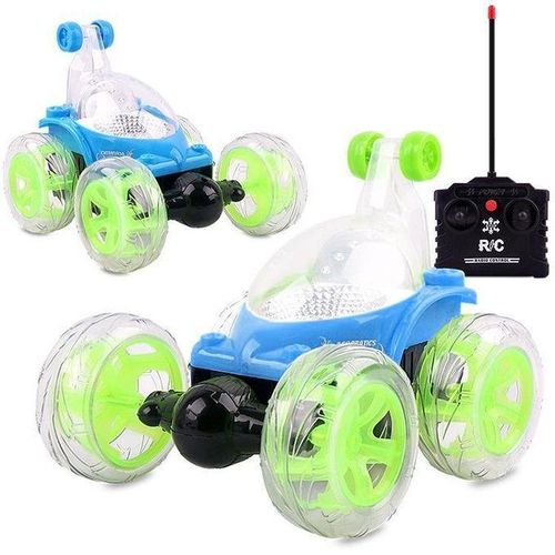 Jouet de voiture tlcommande rotative 360 jouet de vhicule tout-terrain pour enfants avec lumires et musique