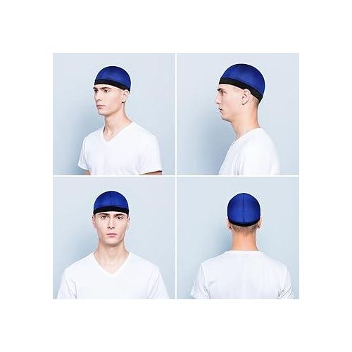 bonnets ondulés soyeux pour homme -Durag.