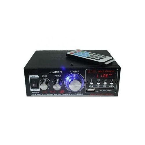 Pawood Amplificateur De Puissance Stéréo Audio 12V / 220V HIFI H FM 2CH Home