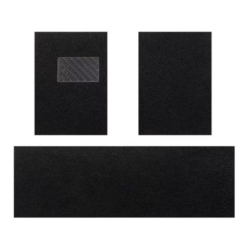 Ensemble Tapis De Sol Universels Boucles Voiture Noir 3Kg