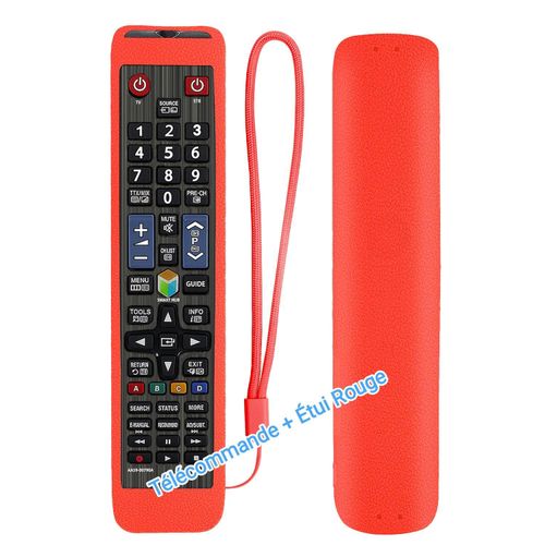 Télécommande Samsung Smart TV Universelle + Étui protection