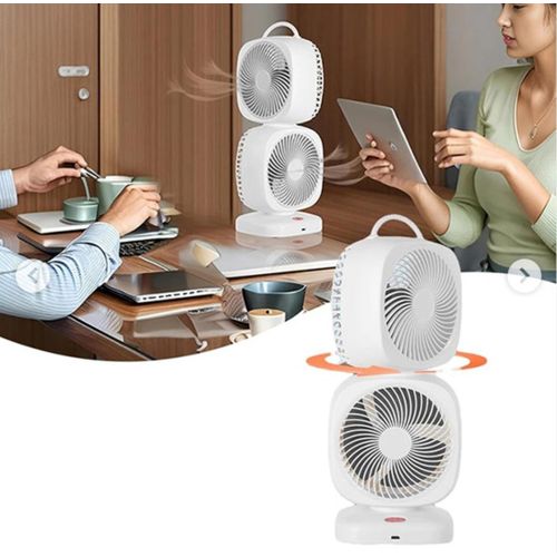 Ventilateur de circulation portable à double étage