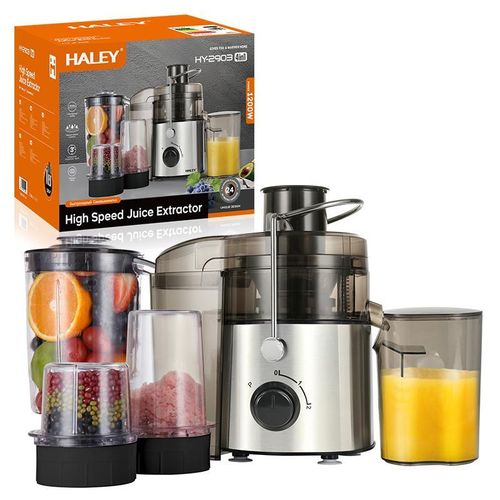 4-en-1 Compact Blender Électrique 220V, Mixeur, Extracteur de Jus, Lent à Large Ouverture et Faible Bruit