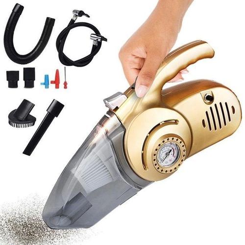 Aspirateur Pour Voiture Puissant 4 En 1 - Multifonction