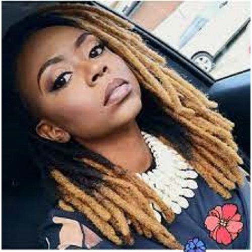 Mèches 50 Tiges D'extension Dread Semi Naturel- Blond