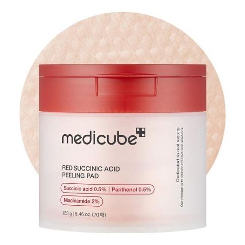Red Succinic Acid Peeling Pad 70 pads