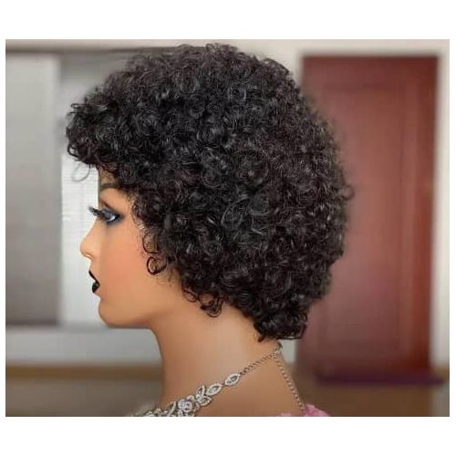 Perruque Afro Dame Noir