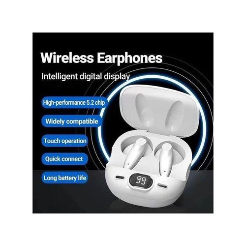 Ecouteur Bluetooth Dernire Gnration Sans Fil - Blanc