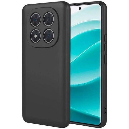 Xiaomi Coque En Silicone Redmi Note 14 Pro Avec 1 Antichoc 9D - Noir