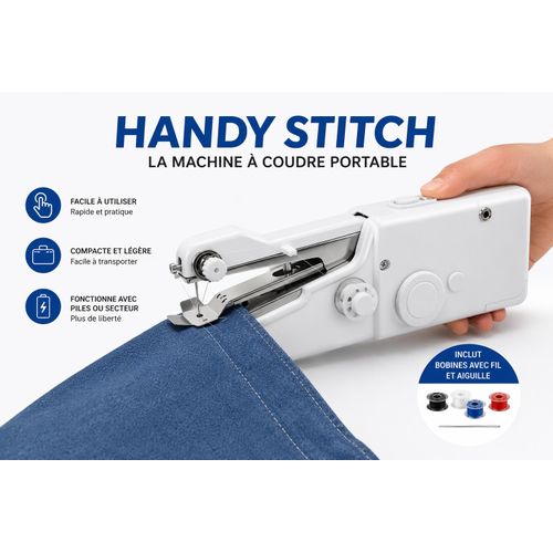 Handy Stitch – Machine À Coudre Portable Mini Électrique