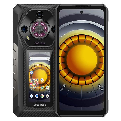 Armor 30 Pro - Téléphone robuste étanche 5G à double écrans - 32Go RAM + 512Go stockage - Double SIM - Batterie longue durée 12800 mAh + Charge rapide 66W