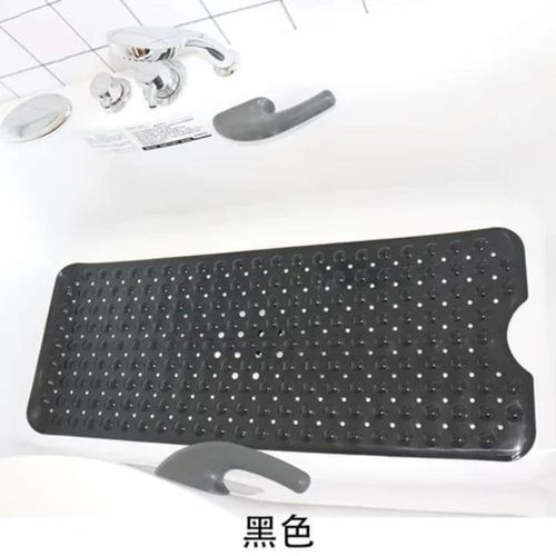 Tapis de Bain Antidérapant pour Douche et Baignoire - Noir