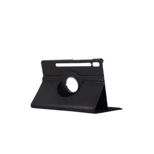 Étui Rabat En Cuir Compatible Pour Samsung Galaxy Tab S9 Plus - Noir