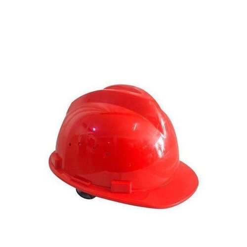 Casque De Protection Chantier Rouge. GH