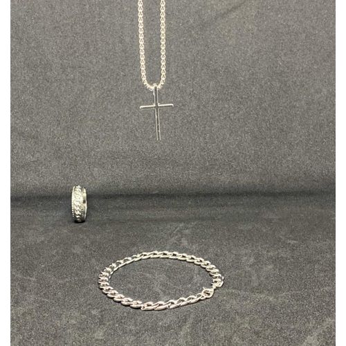 Ensemble chane bracelet bague excellente qualit