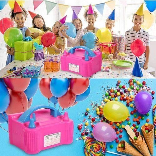 Puissant Gonfleur De Ballons électrique, Pompe à Air Pour Ballons, Double Buse