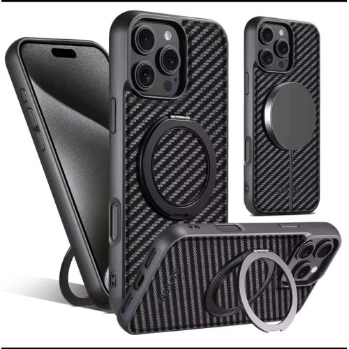 Coque iphone 16 Pro Max noir suteni bague