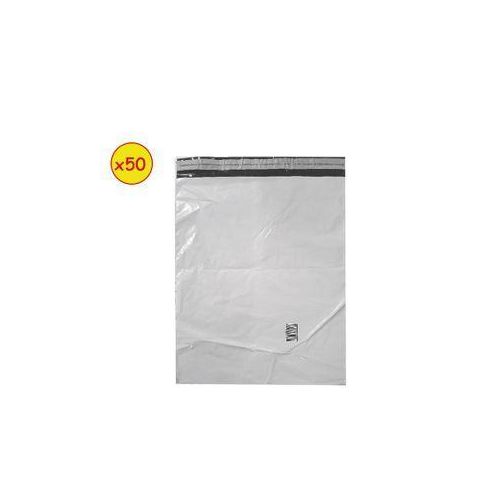 Enveloppe sécurisé grand 50 pcs code barre gris