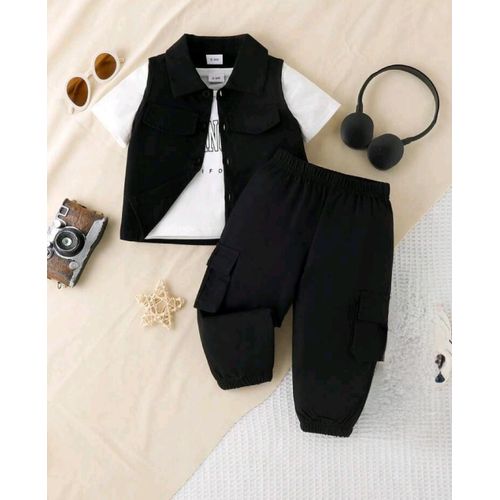 Ensemble 3 Pièces Petit Garçon Orange