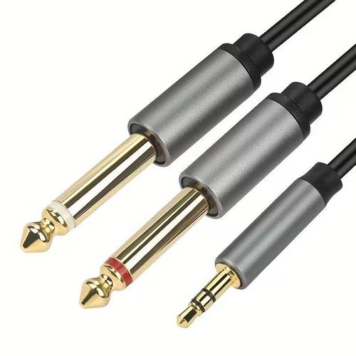 Cble audio 35 mm vers double 65 mm de 3 m cble audio 1 vers 2 cble audio haute fidlit