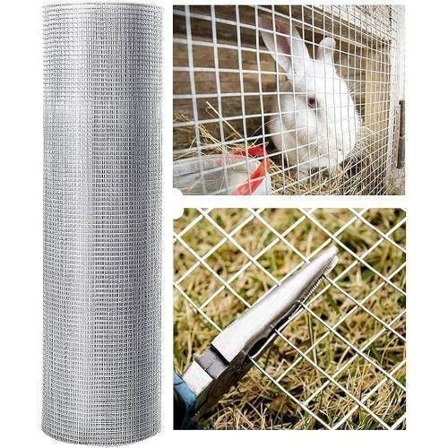 Gn Grillage galvanisé soudé carrée 1m x 25 m