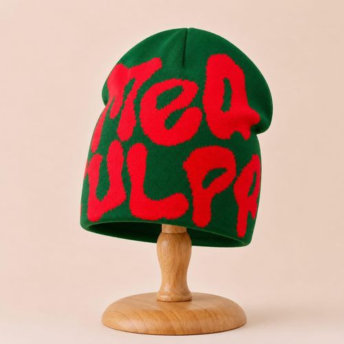 Bonnet Tendance Meaculpa Vert sombre
