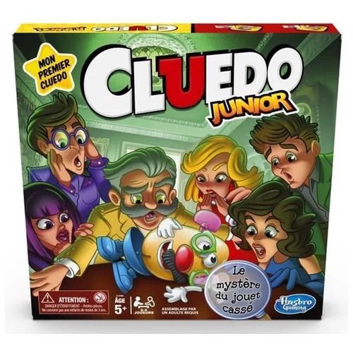 Jeu de Société d'Enquête et de Déduction - Édition Junior (Version Française) - Dès 5 Ans - 2 à 6 Joueurs