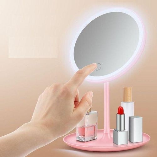 Agréable Miroir de maquillage LED de bureau avec lumière