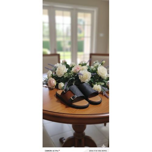 Sandale en simili cuir pour hommes