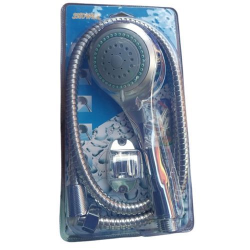 Grand Pommeau De Douche Haute Pression Argent