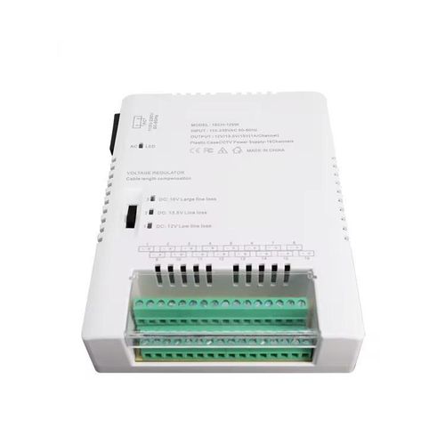 Boîtier d’Alimentation CCTV 16 Canaux ( 120W ) avec Régulateur de Tension