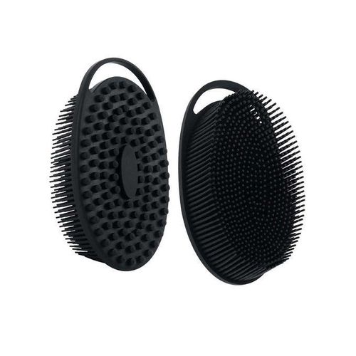 1 pièce de loofah, brosse à laver, brosse à récurer, éponges pour la douche, éponge corporelle en silicone
