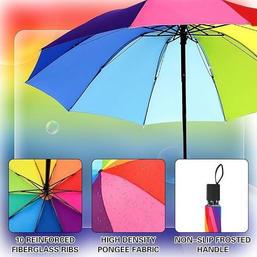 Parapluie Arc-en-Ciel Style & solidité