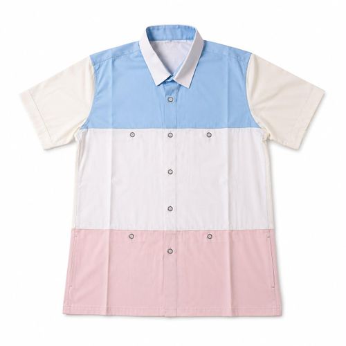 Chemise MC multicolore chic élégants raffiné et confortable de taille XL