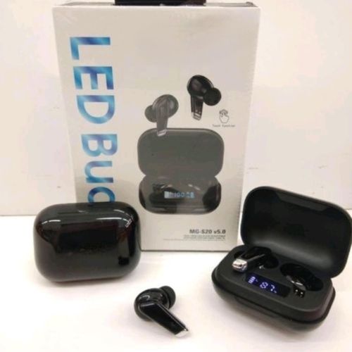 Écouteurs Bluetooth G20 LED BUDS– Réduction de Bruit & Batterie Longue Durée. Noir