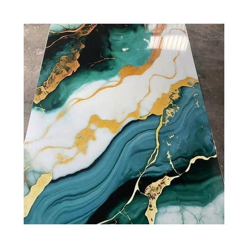 Papier Peint Autocollant Mural 3D 120 cm x 3 m – Revêtement Mural Géométrique Blanc et Or